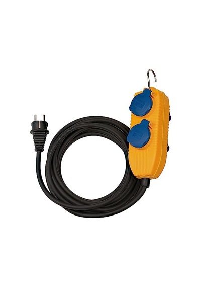 Brennenstuhl 1151740010 Baustellenkabel Ip54 Powerblock 10 M H07rn-f3g1,5, Siyah