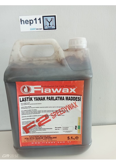 Lastik Parlatıcı 5 Kg Fiawax