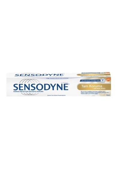 Sensodyne Tam Koruma + Beyazlatıcı Diş Macunu 75 ML