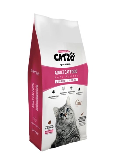 Premium Gourmet Renkli Taneli Yetişkin Kedi Maması 1 Kg