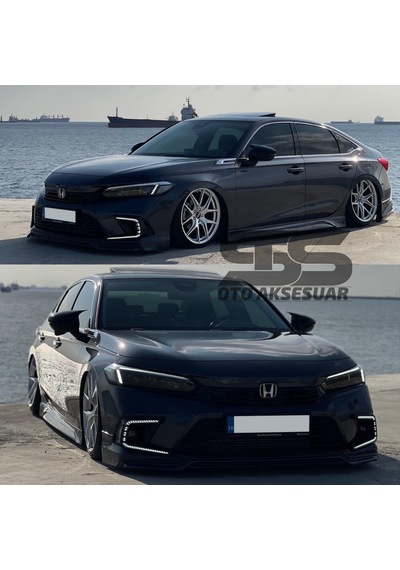 Honda Civic Fe Kasa Batman Yarasa Ayna Kapağı Piano Black / 2019 Sonrası