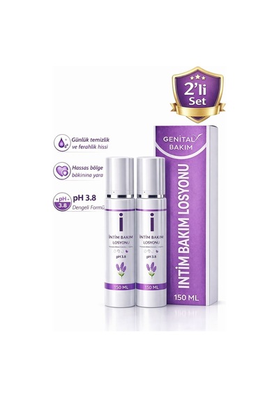 Genital Bölge, Akıntı, Ve Koku Gidermeye Yardımcı Losyon 150ml X2