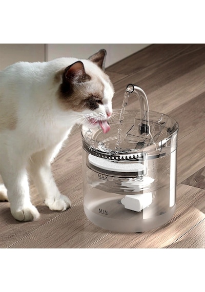 Dailylink Kedi Köpek için Sessiz Otomatik Su Pınarı 2 L
