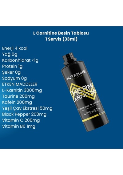 L-carnitine Limon Aromalı Karışık