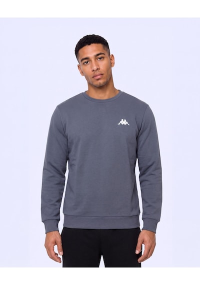 Kappa Tanner Erkek Antrasit Regular Sweatshirt