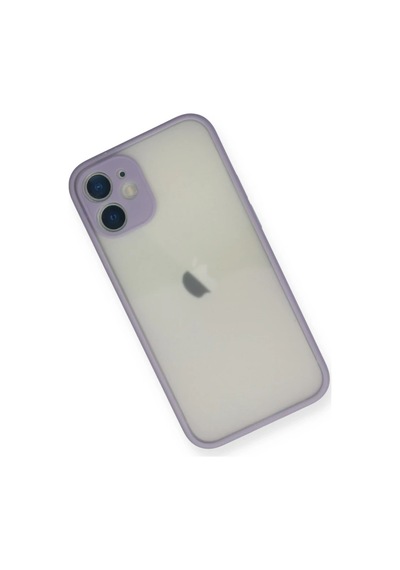 Apple Uyumlu iPhone 11 Pro Max Kılıf Montreal Silikon Kapak - Mor 0.2M-Çok Renkli