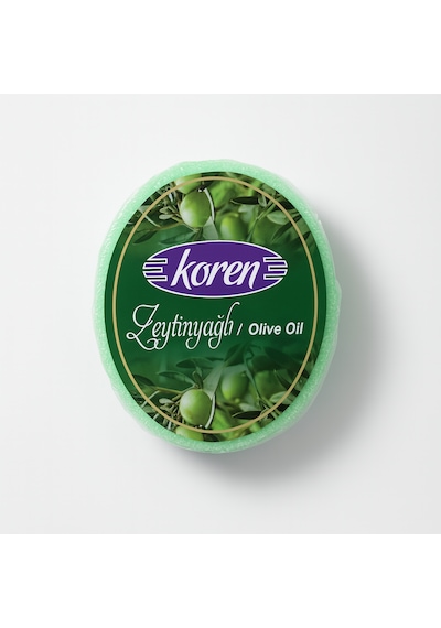Zeytinyağlı Süngerli Sabun 120g Defne - Zeytinyağı