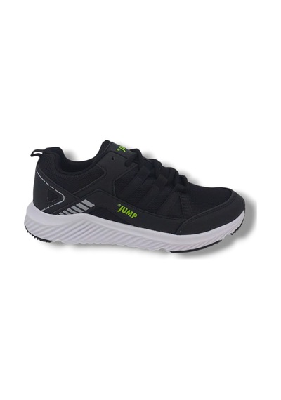 Jump 24865 Unisex Siyah Memory Taban Sneaker Günlük Spor Ayakkabı Siyah