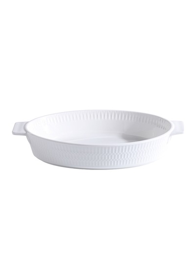 Touch Me Porselen Oval Fırın Kabı 30 Cm 4 Adet Çok Renkli