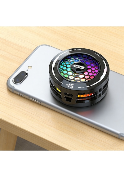 Go Des Gd-pc010 Yapay Zeka Destekli Magnetik Telefon Soğutucu Fan Siyah