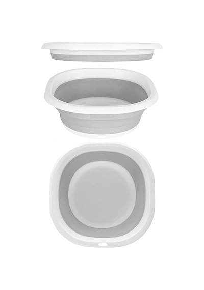 Orret Home Katlanabilir Silikon Badya,akordiyon Plastik Leğen,katlanabilir Leğen 31x31 Genel