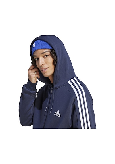 Adidas M 3s Fl Fz Hd Erkek Günlük Ceket Ij6478 Mavi Mavi
