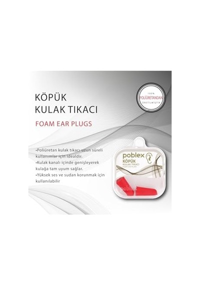 Kulak Tıkacı Kulak Tıkacı