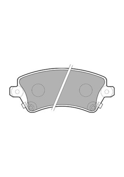 Toyota Corolla Uyumlu Sedan 1.4 D-4D 2004-2006 Delphi Ön Fren Balatası