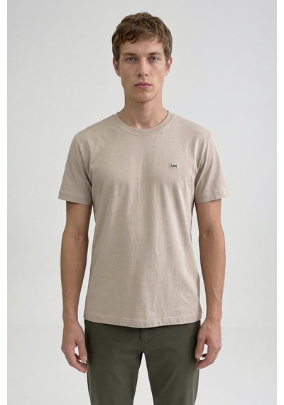 Lee Bisiklet Yaka T-shirt L60ufq614 Beıge