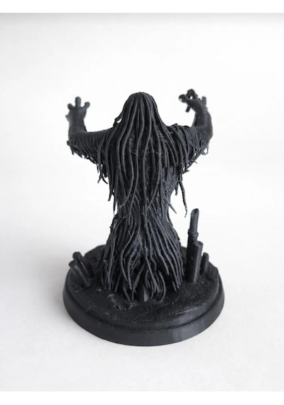 Karanlık Ruh Figürü 3d Baskı Fantastik Dekoratif Heykel 15cm