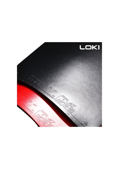 Loki T3 Europe Model Masa Tenisi Raket Lastiği Kırmızı