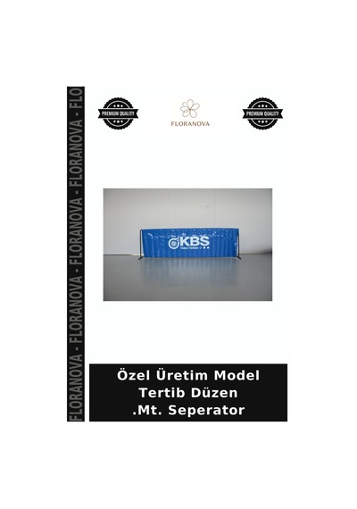Özel Üretim Model Tertib Düzen .mt. Seperator