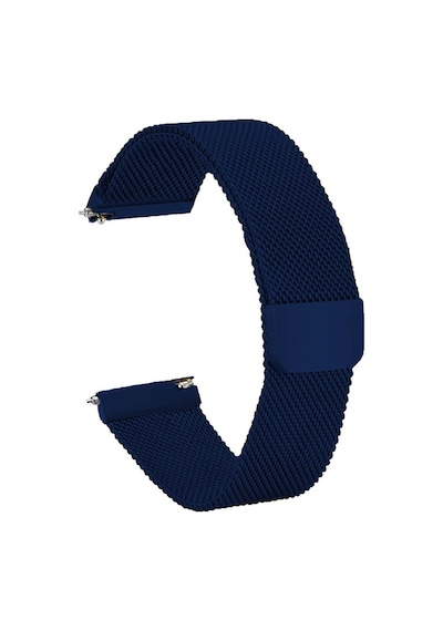 Forzacase Haylou Solar Ls01 Ls02 Uyumlu Metal Mıknatıslı Kordon Kayış - Fc095 Lacivert