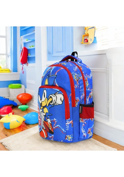 Erkek İlkokul Ortopedik 3'lü Set Kalemlik Beslenme Çanta Model 4