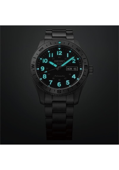 Seiko5 Sports Field Hdb006k1 Hdb006k Otomatik Erkek Kol Saati Metalik Gri