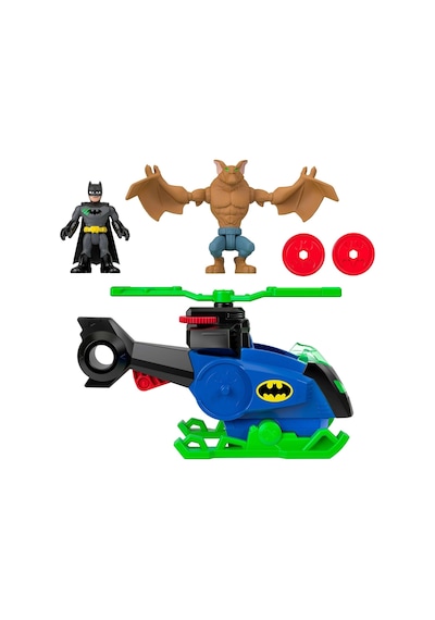 Imaginext Dc Super Friends Batcopter Ve Man-bat Oyun Seti Jml97