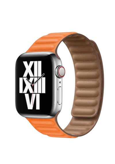 Apple Uyumlu Watch Saat Kordonu Loop Deri 42-44 Mm