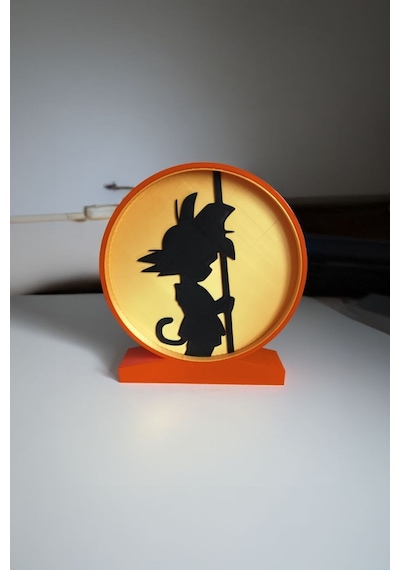 Son Goku Tasarımlı Dekoratif Aydınlatma Çok Renkli