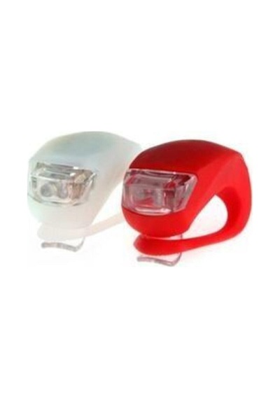 Led Işıklı 3 Fonksiyonlu Bisiklet Flaşör Seti Kırmızı-beyaz Nocolor-83dd5239