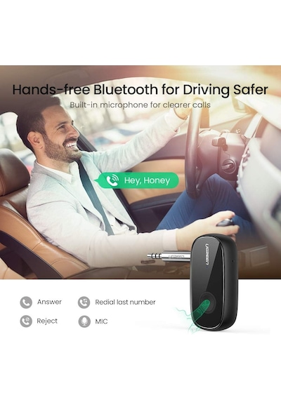 Ugreen Aptx Destekli Bluetooth 5.0 Audio Receiver Alıcı 10"