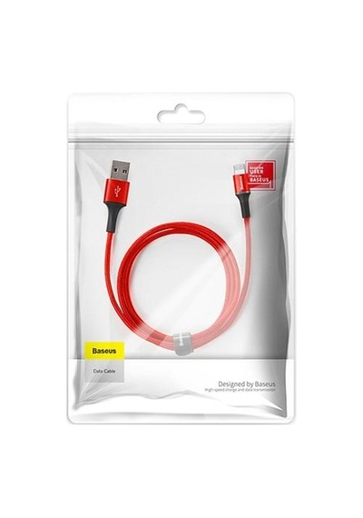 Baseus CALGH-C09 Halo 1.5A Lightning 2 Metre Şarj Kablosu Kırmızı