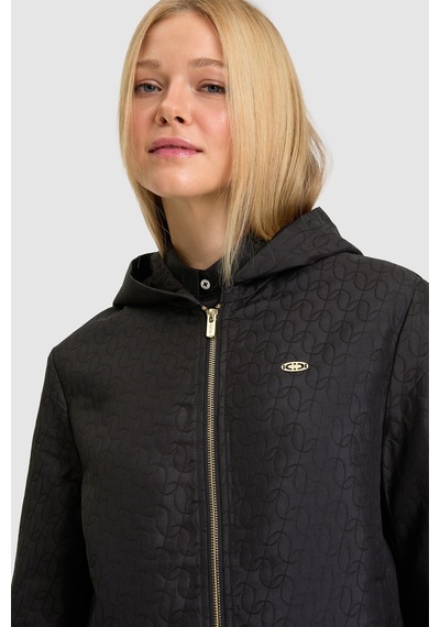 U.S. Polo Assn. Kadın Siyah Mont 50326243-vr046