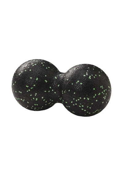 Actifoam Peanut Lacrosse Massage Ball El Ayak Fıstık Masaj Topu Orta Sert-Siyah Sarı