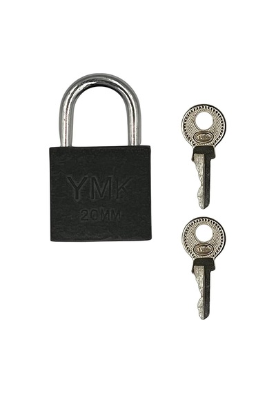 Yuma Ymk Asma Kilit, Sağlam Döküm Gövdeli, Yedek Anahtarlı, Yüksek Güvenlikli, Paslanmaz Çelik Kulplu, Korozyon Dirençli, Kapı, Depo, Dolap Ve Bahçe Kilidi Kısa, Gri, 20 Mm