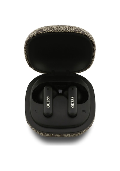 Guess 4G Script Desenli Metal Logolu Bluetooth 5.4 Kulak İçi Kulaklık
