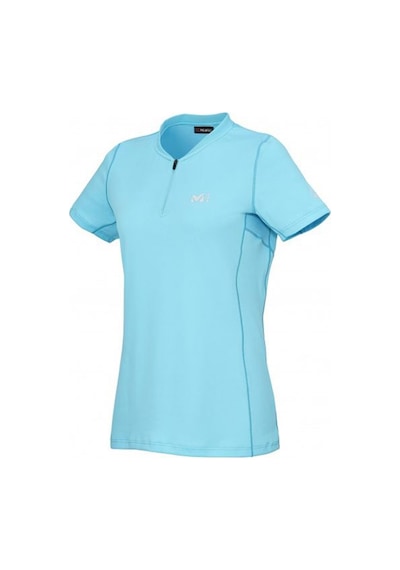 Millet Activ Ltk Kadın Yarım Fermuarlı T Shirt Miv6916 Açık Mavi