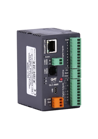 Gmtcnt Glc-496r 24vdc,9-dij+1-ana/6-röle+1-ana,plc Cpu Modül