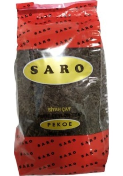 Saro Pekoe Siyah Dökme Çay 6 x 500 G