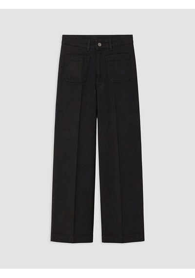 Lcw Jeans Siyah Yüksek Bel Culotte Kadın Jean Pantolon