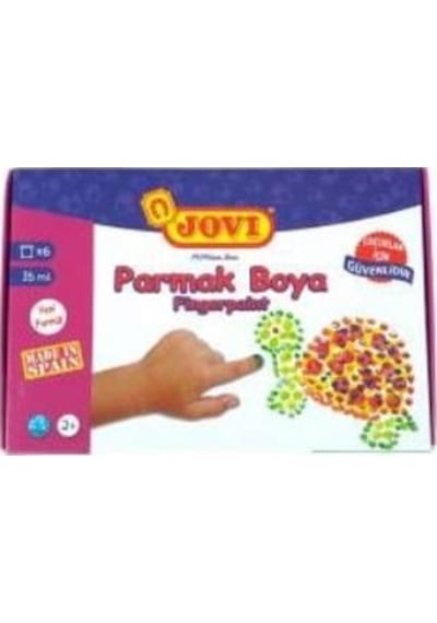 Parmak Boyası 6 Renk 35 Ml - Jovi