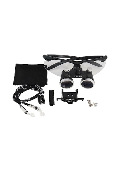 Nikula-3.5x-420mm  Diş Cerrahi Gözlük Lens Büyüteç,taşıma Çantalı