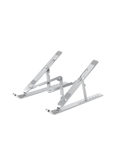 Thentech Alüminyum Malzeme Katlanabilir Sağlam Laptop Dizüstü Bilgisayar Tablet Standı Izgaralı Ayarlanabilir