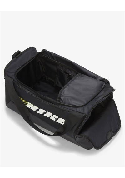 Nike Brasilia S Duff-9.0 Px Gfx Sp2 41 Litres 52cm X 28 Cm X 28 Cm Spor Çanta Siyah Siyah