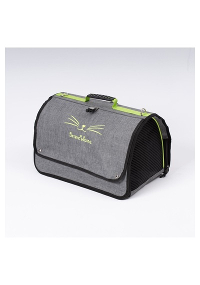 Missidea Brave Paws Flybag Fileli Kedi Ve Köpek Taşıma Çantası Havayolu Uyumlu Gri
