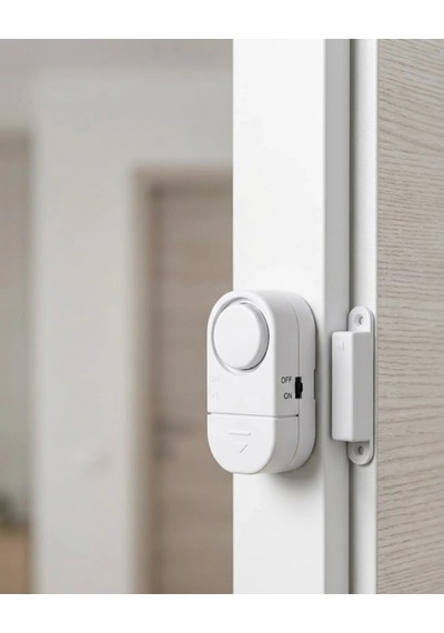 Kapı Pencere Alarmı Manyetik Sensörlü 90 Db Güçlü Sesli Güvenlik Alarm Sistemi