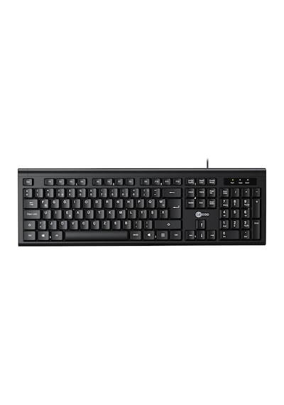 Lecoo Kb101 Usb Kablolu Türkçe F Klavye Siyah