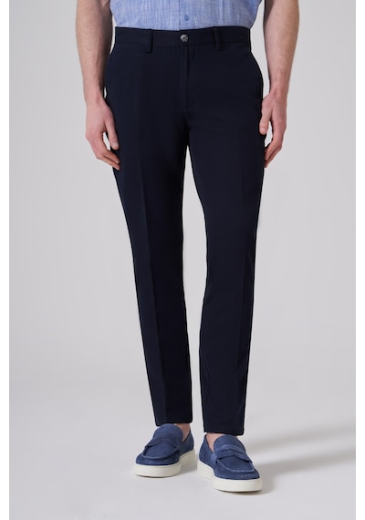 Morven Erkek Lacivert Pamuk Trend Dynamic Fit Chino Pantolon 26ks003006200 Lacivert