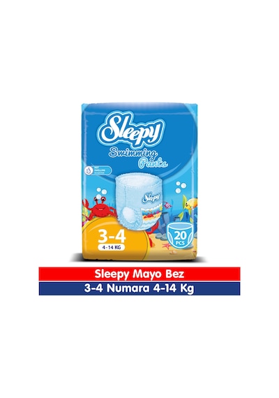 Sleepy Mayo Bez 3-4 Numara 20 Adet 3 - 4 Numara