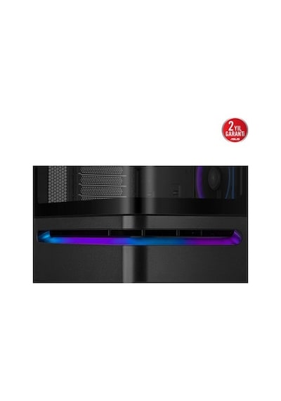 Asus Prıme Ap202 Tg Kompakt Matx Uyumlu, Kavisli Cam Paneli, 420mm Gpu Desteği Ve Patentli Alt Slot