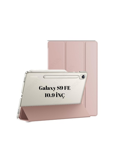 Samsung Galaxy Uyumlu Tab S9 Fe X510 X516 X518 Kılıf Pu Deri Smart Standlı Case